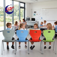 Chaise d'étude avec tableau d'écriture en vente de gros mobilier pour salle de classe articles scolaires bureaux et chaises pour étudiants chaises d'étude ensemble scolaire