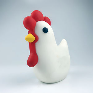 Meilleure vente Haut-parleur en caoutchouc en forme de coq Haute <span class=keywords><strong>qualité</strong></span> sonore Musique Mini Rohs Haut-parleur sans fil en PVC personnalisé 3D - Product Image 3