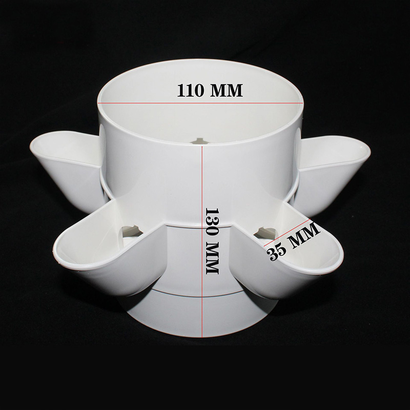 5 trous à une seule couche