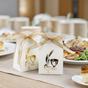 Cajas de Papel <span class=keywords><strong>para</strong></span> Dulces de Bautizo, Cajas de Regalo <span class=keywords><strong>para</strong></span> Baby Shower, Decoración de Cumpleaños <span class=keywords><strong>para</strong></span> Bebés, Artículos <span class=keywords><strong>para</strong></span> Fiestas - Product Image 5