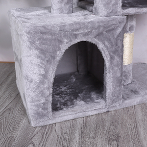 <span class=keywords><strong>คอน</strong></span><span class=keywords><strong>โด</strong></span><span class=keywords><strong>แมว</strong></span>แสนสบาย 2 ห้อง, ที่ลับเล็บ<span class=keywords><strong>แมว</strong></span>หลายระดับพร้อมที่นอนนุ่ม, ของเล่นห้อย 2 ชิ้น ต้นไม้<span class=keywords><strong>แมว</strong></span>สูง 32 นิ้ว สำหรับ<span class=keywords><strong>แมว</strong></span>เลี้ยงในบ้าน - Product Image 5