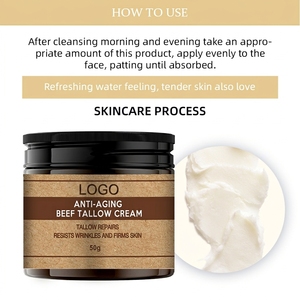 Produits de soin de la peau naturels de marque privée, suif de bœuf 1% Bakuchiol, crème hydratante <span class=keywords><strong>anti</strong></span>-âge pour le visage, baume <span class=keywords><strong>anti</strong></span>-rides - Product Image 6