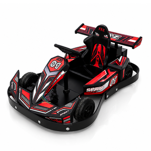<span class=keywords><strong>Go</strong></span>-<span class=keywords><strong>Kart</strong></span> Elettrico da 350W per Bambini, Auto da Corsa a Batteria per Centri Commerciali e Parchi Divertimento - Product Image 4