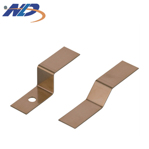 OEM có thể thu vào Reel xoắn ốc mùa xuân recoil tua lại berili Bạc dập tấm kim loại phẳng Clip mùa xuân - Product Image 3