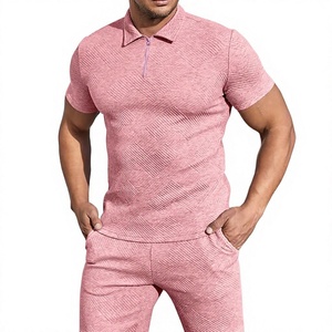 Conjunto de 2 Piezas de Verano para Hombre, Ropa Transpirable para Correr, Camiseta y Pantalones Cortos para Hombre, Conjuntos de Verano de Manga Corta para Hombre a Precio Económico - Product Image 1