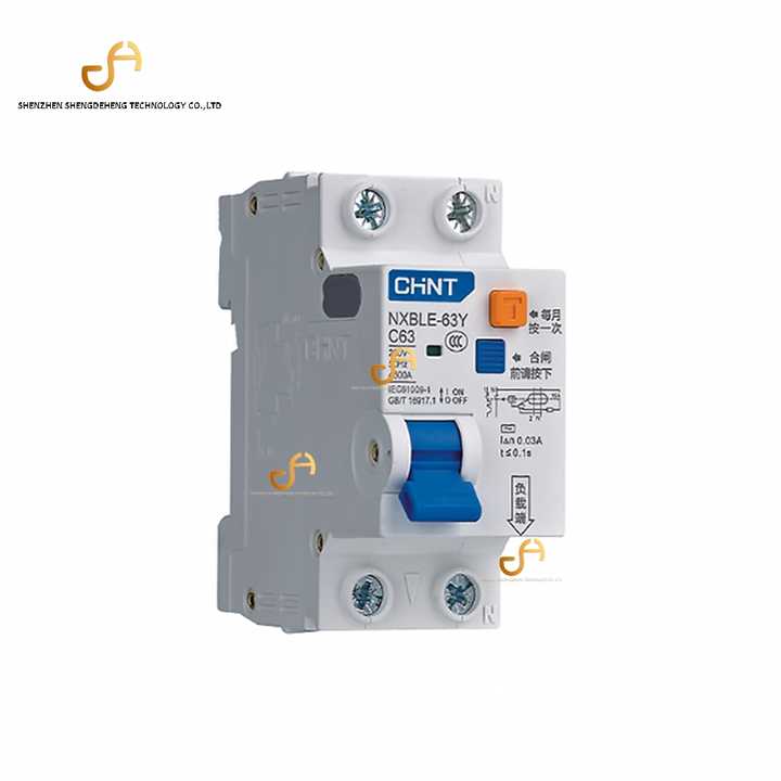 Iventory Original Chint RCBO NXBLE-63YH 3P+N C32 300mA Rcbo-circuit ...
