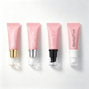En Stock Tubo Cosmético Flexible de 100g, Color Rosa Mate, Envase para Cuidado de la Piel, Tubo para Crema de Ojos, Loción, Logotipo y Caja Personalizados - Product Image 4