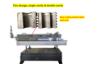 Ligne de production de tuyaux corrugués en <span class=keywords><strong>PVC</strong></span> à paroi simple pour la protection des câbles électriques, machine d'extrusion de tuyaux corrugués en <span class=keywords><strong>PVC</strong></span> - Product Image 3