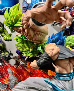 Estatua GK de <span class=keywords><strong>Broly</strong></span> vs Gogeta a Escala 1/4, Pintada a Mano, Artística, de Alta Gama, de Resina, Coleccionable, del Anime Dragon Ball, para Exhibición de Fans - Product Image 3