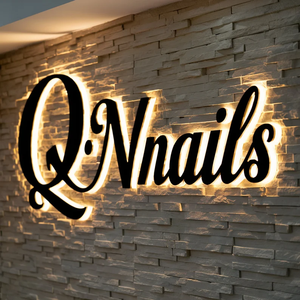 Signe de logo de magasin rétro-éclairé en acrylique brillant de lettres de canal en métal 3D de haute qualité pour la publicité d'entreprise pour une utilisation dans un centre commercial - Product Image 5