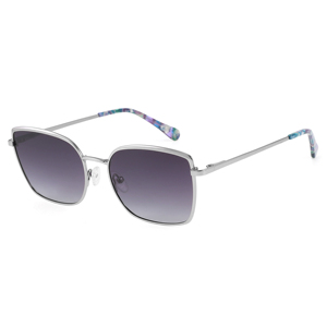 Gafas de Sol Cuadradas Unisex, Montura Metálica, Lentes Degradadas, 100% Protección UV, Estilo Casual para Adultos, Hombres y Mujeres - Product Image 1