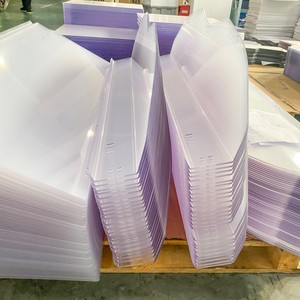 Tùy chỉnh OEM Polycarbonate kính chắn gió cho xe uốn khắc in lớp phủ | PC xử lý cắt vật liệu chào đón - Product Image 1