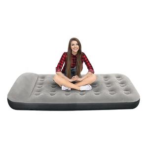 Selbst aufblasbare hypo allergene tragbare Kinder Kleinkind Drop Stitch Material Luftbett matratze mit eingebauter Pumpe - Product Image 5