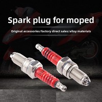 Motosiklet bujisi GY6 scooter bujisi A7TC çok açılı ateşleme modifiyeli 3 tırnaklı A7TC bujisi