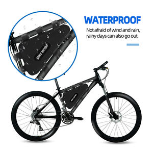 Batterie de vélo électrique triangulaire en gros d'usine 52V 21Ah 28Ah 18650 Batterie lithium-ion Pack de batterie de vélo électrique pour vélo électrique - Product Image 6