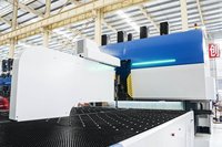 Cintreuse de panneaux CNC à changement d'outil automatique, machine de pliage flexible pour boîtiers en tôle