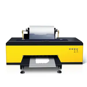 Hot Selling 30cm A3 Dtf Printer Desktop Roll L1800 1390 Printhead Dtf Printer for PET Film T-Shirt Printing