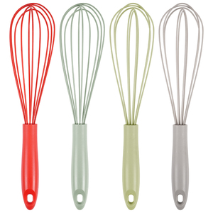 Batteurs à œufs miniatures vintage <span class=keywords><strong>Kitchenaid</strong></span>, <span class=keywords><strong>fouet</strong></span> en silicone pour mélanger la crème, passe au lave-vaisselle et respectueux de l'environnement - Product Image 1