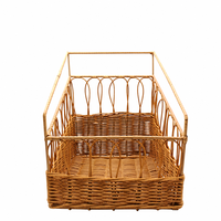 Panier à Baguettes Français Écologique en Rotin PP, Fait Main, Design Moderne, Qualité Alimentaire, Étanche, pour Vente en Gros