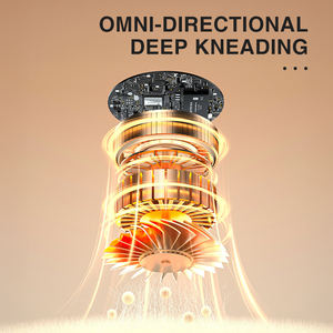 Masajeador de Cuello Inteligente OEM con Control por Aplicación Bluetooth, Amasamiento 3D y Calor para Relajación en la Oficina y Viajes - Product Image 3