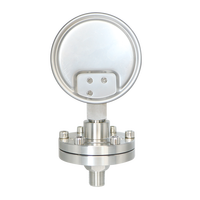 Vente directe d'usine DaChengYiBiao, nouveau type de manomètre à diaphragme, tout en acier inoxydable, protection IP65, appliqué à la pétrochimie