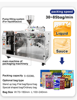 Machine de remplissage automatique de sachets Doypack pour aliments pour animaux de compagnie 500g, idéale pour le piment, prix usine