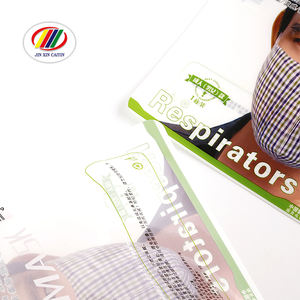 Vente directe usine – Sacs de congélation à fermeture éclair colorés, scellés sur trois côtés, en BOPP+CPP laminé, thermosoudés, transparents, pour <span class=keywords><strong>masques</strong></span> (OEM) - Product Image 3