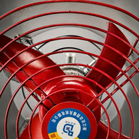 Ventilateur axial antidéflagrant électrique 0,18 kW AC 220V/380V 15,75 pouces avec grille de sécurité intégrée en aluminium OEM ODM