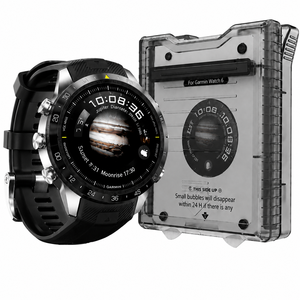 Protection d'écran hydrogel prédécoupée pour montre connectée <span class=keywords><strong>Garmin</strong></span> Active 6, TPU auto-réparant, couverture intégrale, vente en gros OEM - Product Image 1