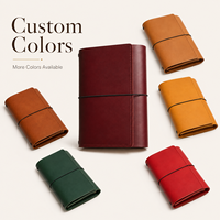 Carnet A5 personnalisé en cuir PU texture croco émeraude, reliure cousue, dorure à chaud, pliable en trois, rechargeable, avec breloque, marque privée