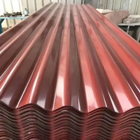 Tôles Métalliques Ondulées Directes d'Usine Commande en Gros pour le Marché Étranger