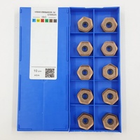 Outils de fraisage CNC, plaquettes en carbure de tungstène à double face à alimentation rapide, même style, 12 angles, WITAIK HNMX0906ANSN-M GYA9105