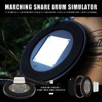 Pad d'entraînement Beatello EYE 12 pouces pour tambour de marche, avec simulation de cordes de snare, pad d'entraînement silencieux