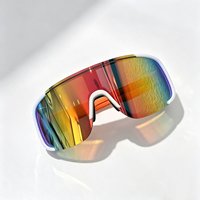 Lunettes de cyclisme Angbow, nouveau modèle, monture intégrale, verres PC, anti-sable, lunettes de soleil pour la montagne/le ski