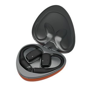 หูฟังไร้สาย JL7006 F8 Wireless 5.3 OWS แบบหนัง พร้อมเคส 480mAh และหูฟังขนาดเล็ก 60mAh ชาร์จผ่านพอร์ต Type-C เล่นได้นาน 6 ชั่วโมง กันน้ำระดับ IPX4 แบบ Open OWS - Product Image 3
