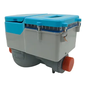 Medidor de agua fría de plástico con tarjeta prepago IC de chorro múltiple de alta precisión DN20