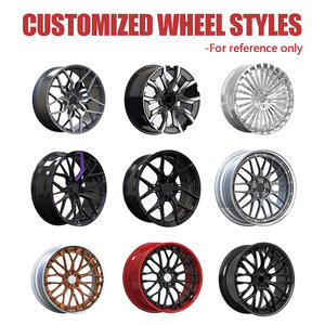 Jante en alliage Deep Dish <span class=keywords><strong>concave</strong></span> forgée sur mesure Rimpower 5x114.3 5x130 5x120 20 22 24 26 pouces pour Cadillac porsche - Product Image 5