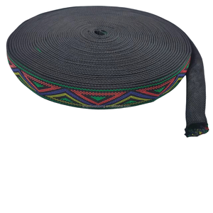 สายรัดโพลีเอสเตอร์แบบท่อ ลายเรขาคณิตแบบดั้งเดิม ขนาด <span class=keywords><strong>1</strong></span> นิ้ว 25 มม. ยี่ห้อ SHANLI สำหรับอุ<span class=keywords><strong>ป</strong></span>กรณ์เสริมผ้าและสายกระเ<span class=keywords><strong>ป</strong></span>๋า - Product Image 2