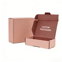 Boîte à courrier rigide personnalisée imprimée - Boîte pliable pour le transport de vêtements et de chaussettes