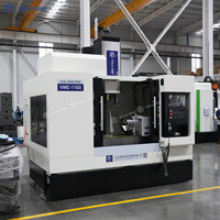 Machine de fraisage verticale CNC FULU VMC1160 BT40, engrenage à haute vitesse, commande Syntec, coupe lourde, pièces automobiles, automatique