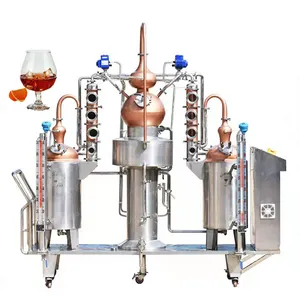 Preço de fábrica da unidade de destilação 700l destilaria Vodka Destilador de vinho que faz a máquina máquina