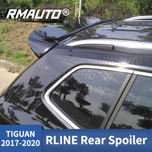Alerón trasero RMAUTO Car Rline para ventana trasera, difusor de labio, negro brillante, para Volkswagen VW TIGUAN L 2017-2020. - Product Image 3