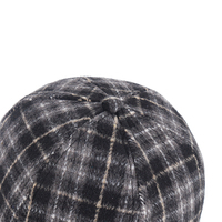 Gorra de Béisbol Deportiva Personalizada de Alta Calidad, Ajustable, para Hombre y Mujer, Diseño a Cuadros, para Invierno, Estilo Urbano, Deportivo, de 6 Paneles