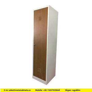 Armario de Dormitorio, Armario de Una Puerta para Apartamento, Armario de Metal de Acero, Armario Estrecho, Armario con Ruedas, W450 X D500 X H1800 - Product Image 2
