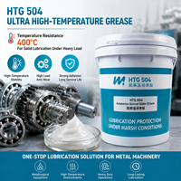 Graisse Wallimore HTG 504 Anti-Ox EP à base d'huile, haute adhérence NLGI 2 pour lubrifiant de roulement de moteur industriel haute température