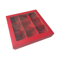 Boîtes de transport de fruits en carton empilables avec couvercle et fond, fenêtre supérieure, pour cerises, raisins, agrumes, vente en gros de la marque ZY Factory