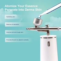 Injecteur d'oxygène portable pour salon de beauté, pistolet de pulvérisation facial, dispositif de réhydratation à haute pression, atomiseur nano domestique