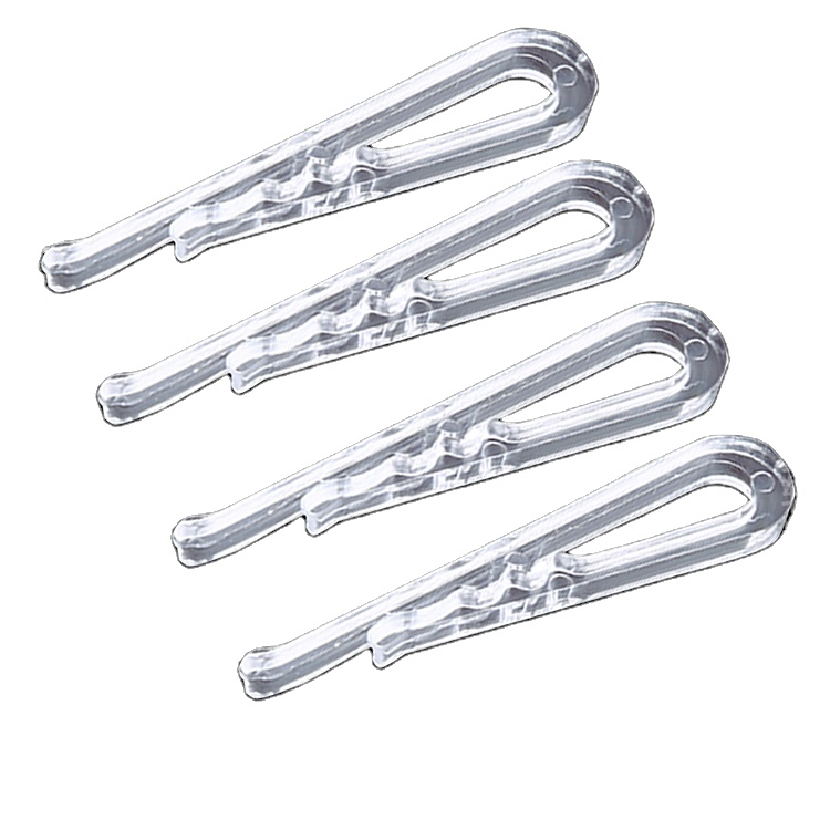 Пластиковый зажим для упаковки одежды, Белый Зажим для рубашки