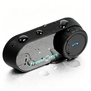 <span class=keywords><strong>Intercomunicador</strong></span> para Casco de Motocicleta FreedConn T-COM VB, Auriculares Inalámbricos Impermeables de 800M con Radio FM para Motociclistas - Product Image 3