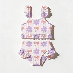 Maillots <span class=keywords><strong>de</strong></span> <span class=keywords><strong>bain</strong></span> pour enfants, <span class=keywords><strong>maillot</strong></span> <span class=keywords><strong>de</strong></span> <span class=keywords><strong>bain</strong></span> doux à volants pour bébé fille, <span class=keywords><strong>maillot</strong></span> <span class=keywords><strong>de</strong></span> <span class=keywords><strong>bain</strong></span> deux pièces réglable pour tout-petits - Product Image 6